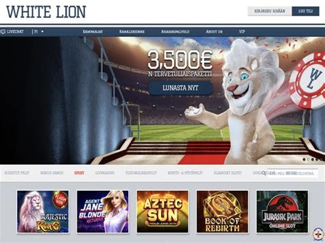 white lion casino auszahlung